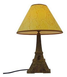 Simple Designs Eiffel Tower Table Lamp   16H in.