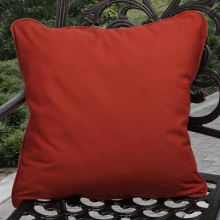 Clara Outdoor Red Pillows Made With Sunbrella (Set of 2)  