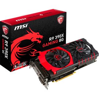 MSI R9 390X GAMING 8G Radeon R9 390X Graphic Card   1.10 GHz Core   8