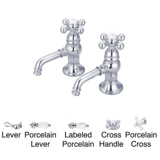 Water Creation F1 0002 01 Vintage Classic Basin Cocks Lavatory Faucet