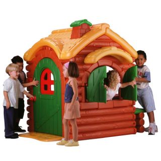 Active Play Wilderness Log Cabin Playhouse by ECR4Kids