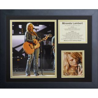 Miranda Lambert Framed Memorabilia by Legends Never Die