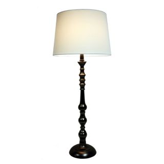 Hunt and Company Large Antique Nickel Table Lamp