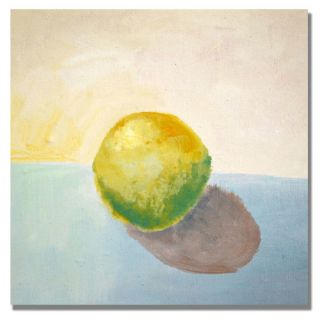Yellow Lemon Still Life by Michelle Calkins Painting Print on Canvas