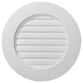 Ekena Millwork 1 1/2 in. x 23 in. x 23 in. Decorative Round Gable Vent GVRO23D