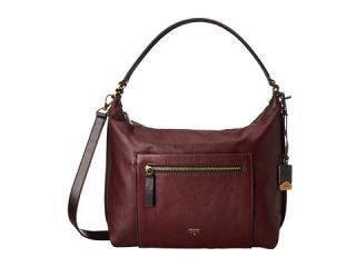 Fossil Vickery Shoulder Bag Maroon, Bags