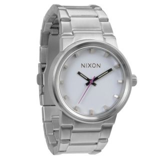 Nixon Mens The Ivy Stainless Steel Dual Time Quartz Watch