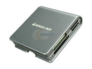 IOGEAR GFR210 50 in 1 USB 2.0 Portable Card Reader