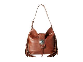 American West Seminole Soft Slouch Hobo Tobacco