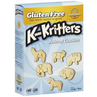 Kinnikritters Animal Cookies, 8 oz (Pack of 6)