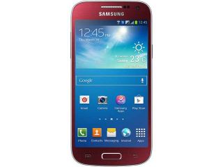 Samsung Galaxy S4 mini DUOS i9192 8 GB (5 GB user available), 1.5 GB RAM Red Unlocked GSM Android Dual SIM Phone 4.3"