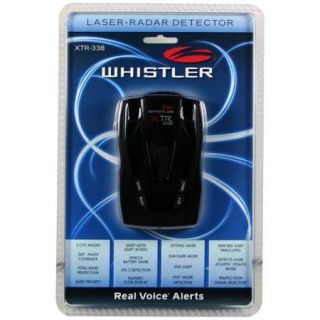 Whistler Radar Detector with Real Voice Alerts
