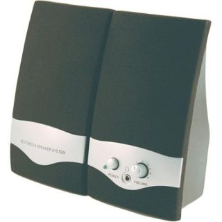 Axis GS 128 Multimedia Speakers, Black