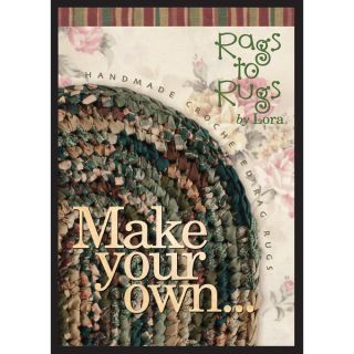 Make Your Own Rag Rug By Lora DVD 120 minutes   14955247