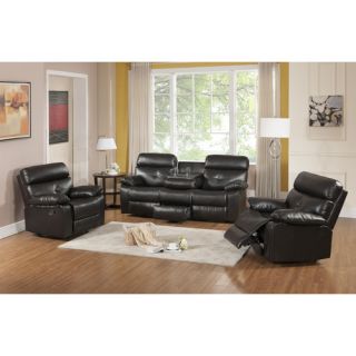 Primo International Roquette Leather Reclining Sofa