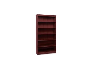 Lorell Panel End Hardwood Veneer Bookcase 1 EA