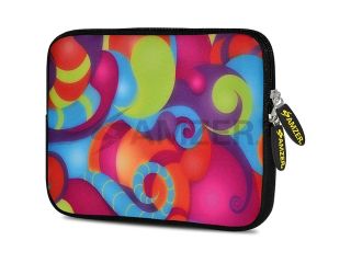 Amzer 7.75 Inch Neoprene Sleeve   Dancing Colours