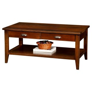 Leick Laurent Two Drawer Coffee Table   Coffee Tables