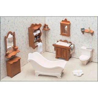 Greenleaf Dollhouses Bathroom Furniture Kit