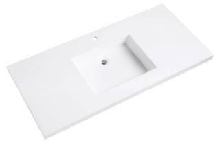 Avanity VersaStone 49 in. Acrylic Single Sink Vanity Top with Integrated Sink   Vanity Tops