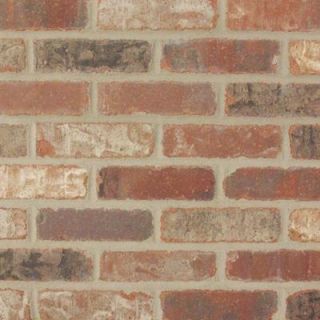 Old Mill Brick Colonial Collection Castle Gate 7.5 in. x 2.25 in. x 9/16 in. Clay Thin Brick Corner (Case of 25) TBC 27006CS