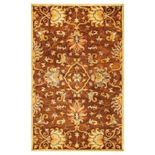 Kas Rugs Touch of Agra Mocha 8 ft. x 10 ft. 6 in. Area Rug SYR60118X106
