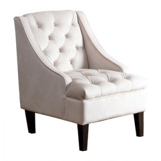 Ella Tufted Swoop Arm Chair by Abbyson Living