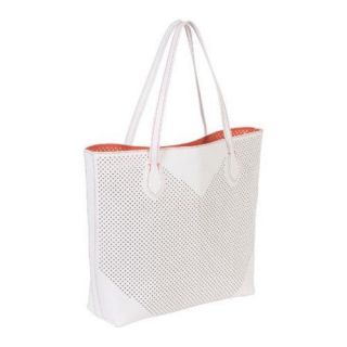 Womens BUCO Handbags Large Diamond Tote KE 20755 Orange/Orange