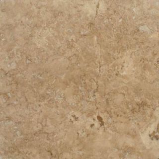 MS International Walnut Blend 18 in. x 18 in. Honed Travertine Floor and Wall Tile (9 sq. ft. / case) THDWALNUT1818HF