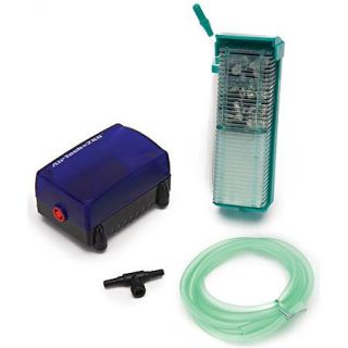 Penn Plax SWK1UL Aquarium Pump and Filter Kit