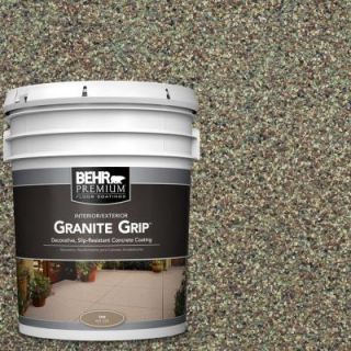 BEHR Premium 5 gal. #GG 12 Imperial Jade Granite Grip Decorative Concrete Floor Coating 65505