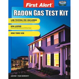 First Alert SC07 Home Radon Test Kit, RD1