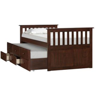 Mission Twin Hills Captain Bed by Simmons Casegoods