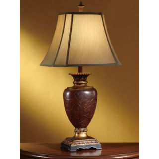 Crestview Collection Clayton 30 H Table Lamp with Bell Shade