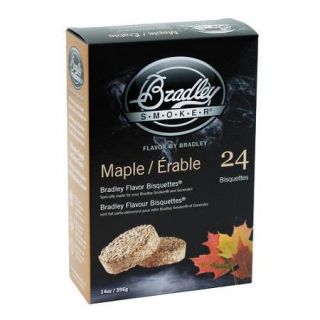 Bradley Smoker Maple Flavor Bisquettes (Set of 24)