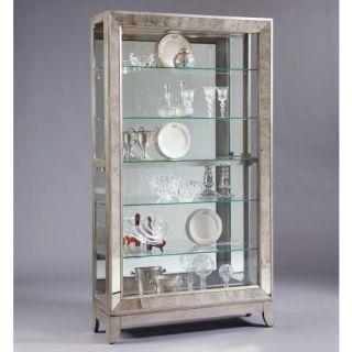 Pulaski Platinum Side Entry Curio Cabinet