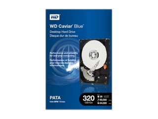 WD Caviar SE WD3200JBRTL 320GB 7200 RPM 8MB Cache IDE Ultra ATA100 / ATA 6 3.5" Hard Drive Retail