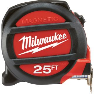 Milwaukee Magnetic Tape Measure — 25Ft., Model# 48-22-5125  Measuring Tapes