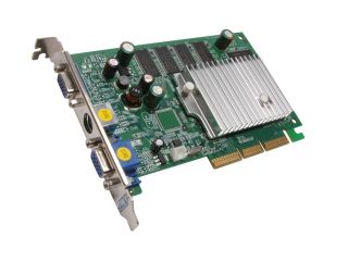 PNY GeForce FX 5200 DirectX 9 VCGFX522AEB 256MB 128 Bit DDR AGP 8X Video Card