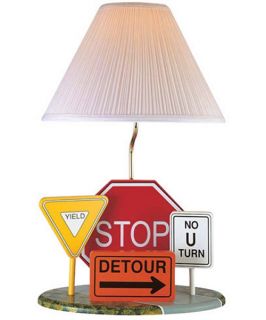 Lite Source Highway Signs Desk Lamp   Nursery Decor