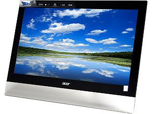 Acer T232HL Abmjjz 23" Touchscreen Widescreen LED IPS Monitor with Built in Speakers   Certified Refurbished