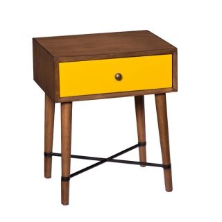 INSPIRE Q Aldine 2 drawer Oval Wood Accent Table