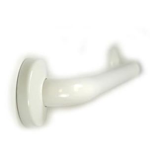 WingIts Premium Series 24 in. x 1.25 in. Pure Elegance Grab Bar in White Nylon Finish (27 in. Overall Length) WGB5PU24WH