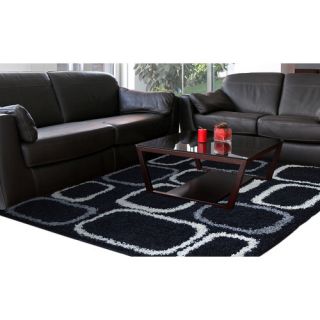 Synergy Spaces Black / Ivory Contemporary Rug by Home Dynamix