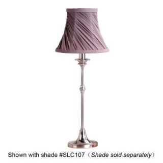 Laura Ashley Harriet Table Lamp Shiny Silver BTS013