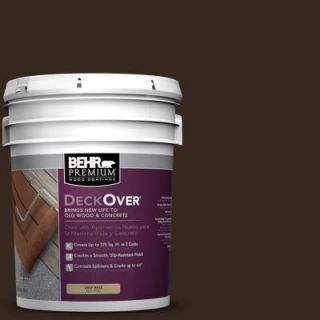 BEHR Premium DeckOver 5 gal. #SC 105 Padre Brown Wood and Concrete Coating 500005