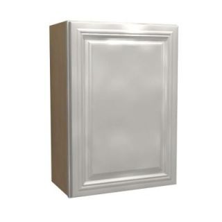 Home Decorators Collection 12x30x12 in. Coventry Assembled Wall Cabinet with 1 Door Left Hand in Pacific White W1230L CPW