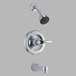 Delta Classic T13420 PDSOS Monitor 13 Series Wall Mount Tub and Shower Trim Set   Bathtub Faucets