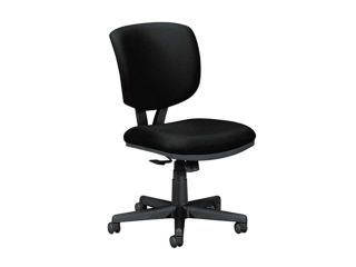 HON 5703GA10T Volt Series Task Chair with Synchro Tilt, Polyester, Black Upholstery