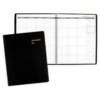 2015 AT A GLANCE® Recycled Monthly Planner   Black